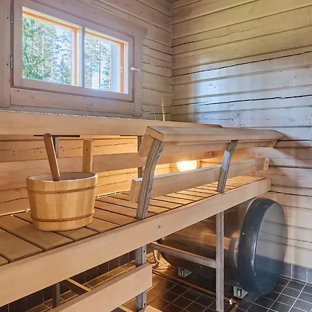 Kukkula - Ac, Fireplace & Wood-fired Sauna Alpehytte
